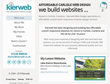Tablet Screenshot of kierweb.co.uk